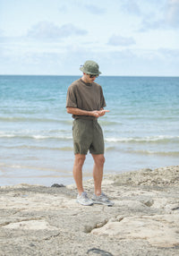 Beach Short Lin Khaki