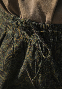 Beach Shorts - Velours Japonais Paisley