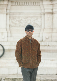 Surchemise Japan Paisley Rust - New Modern Fit
