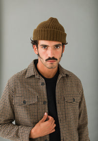 Surchemise Lambswool Pied de Poule New Fit