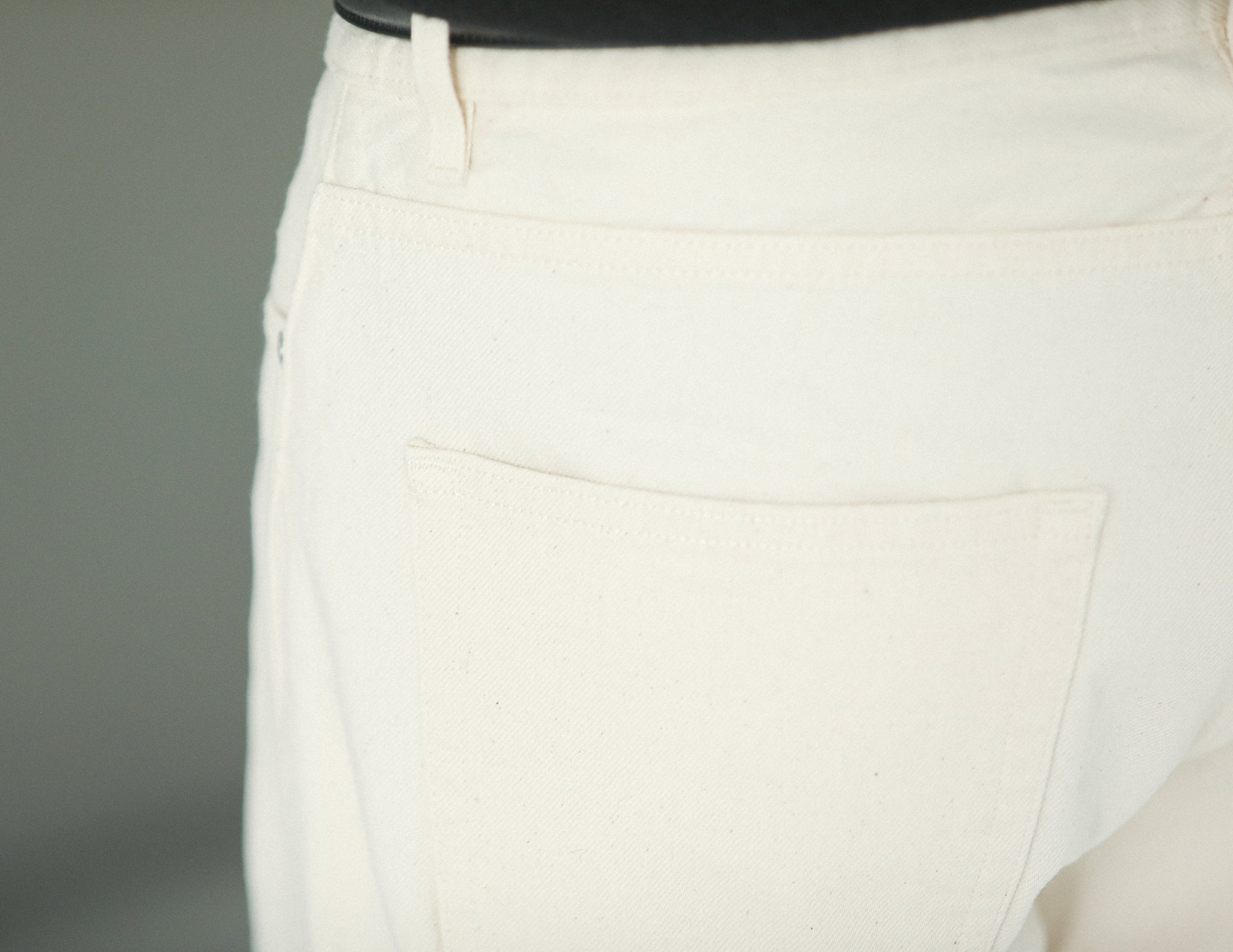 Jean Denim Creme -  Athletic Fit