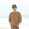Pull Col Rond Lambswool Camel