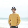 Pull Col Rond Lambswool Yellow