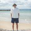 Beach Short Denim Japonais Stone Wash