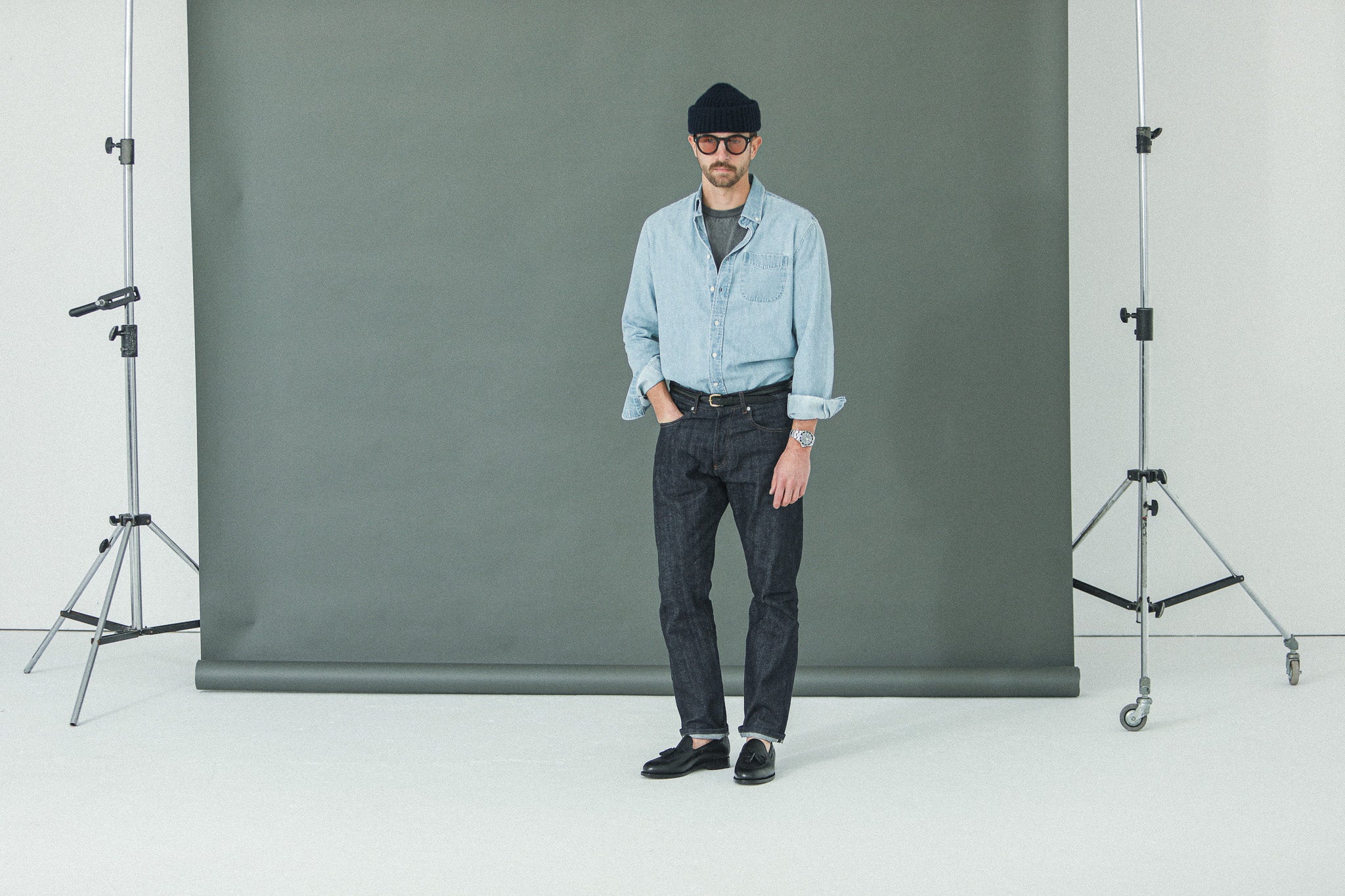 Jean Selvedge Brut Rinse - Tapered Fit