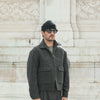 Veste Aviator Laine Chevrons - Khaki