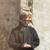 Manteau Balmaccan Laine & Cachemire Noir