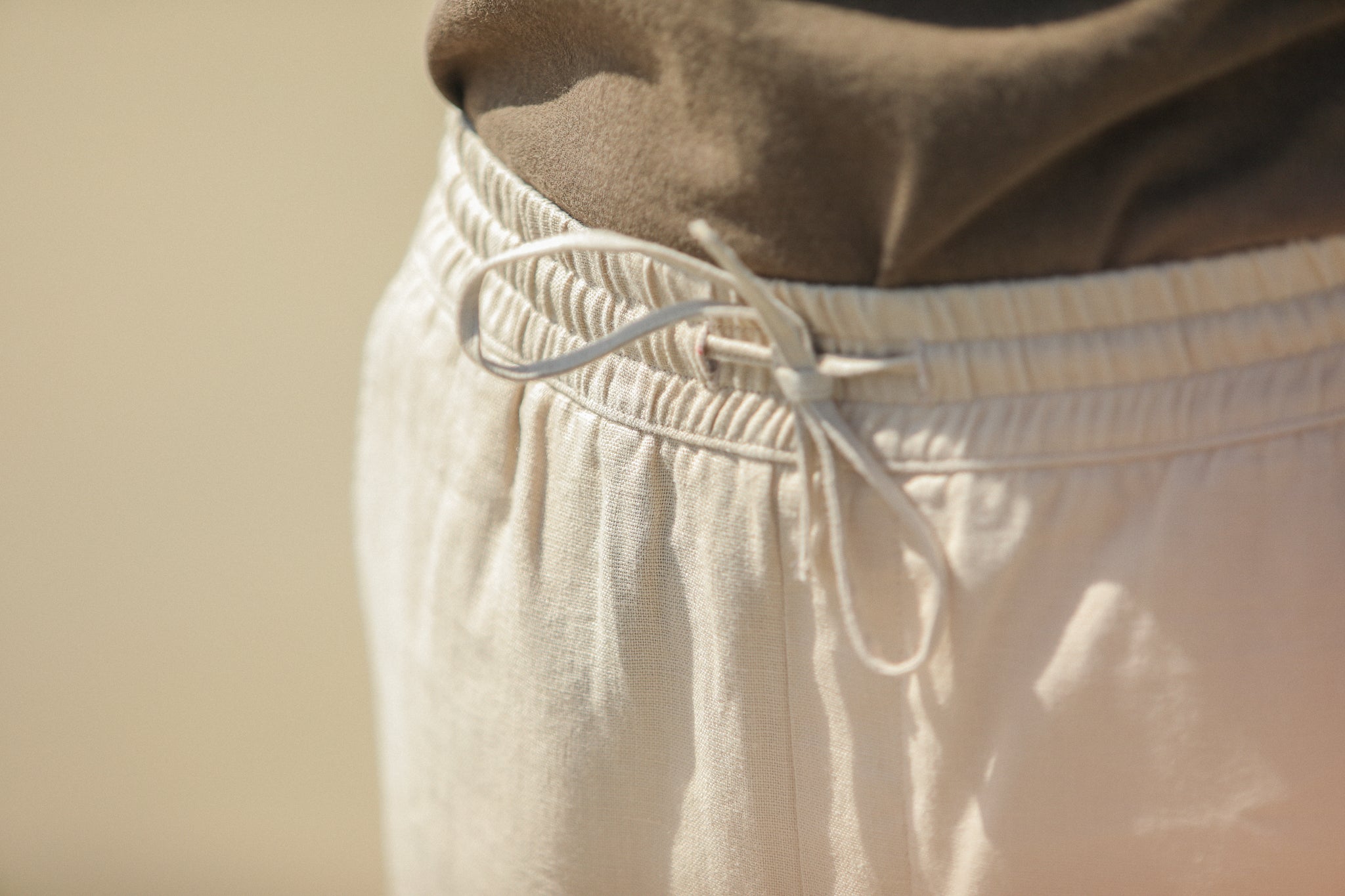Beach Pant - Lin Beige