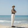 Beach Pant - Lin Beige