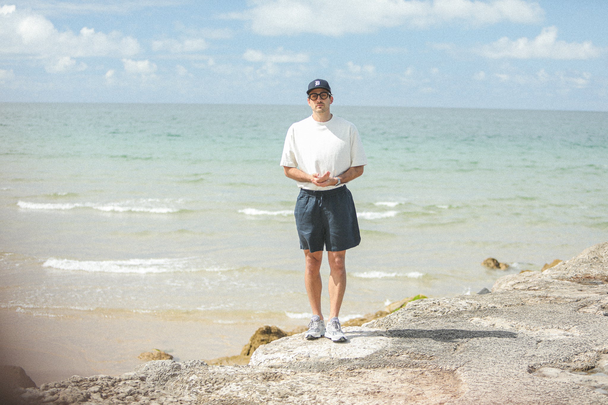 Beach Short - Lin Navy