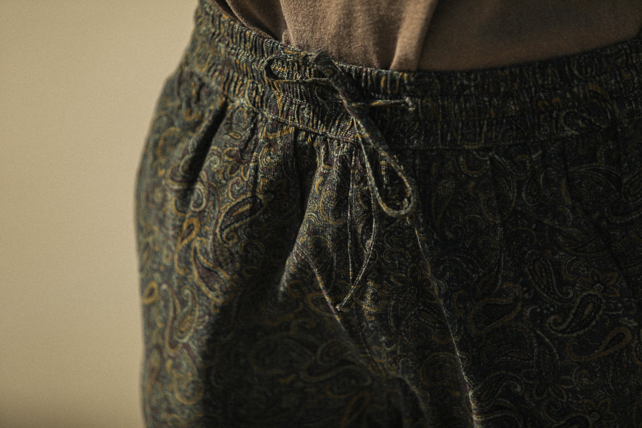 Beach Shorts - Velours Japonais Paisley