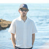 Camp Collar Japonaise Brodée - Modern Fit