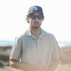 Camp Collar Stripes Beige - Modern Fit