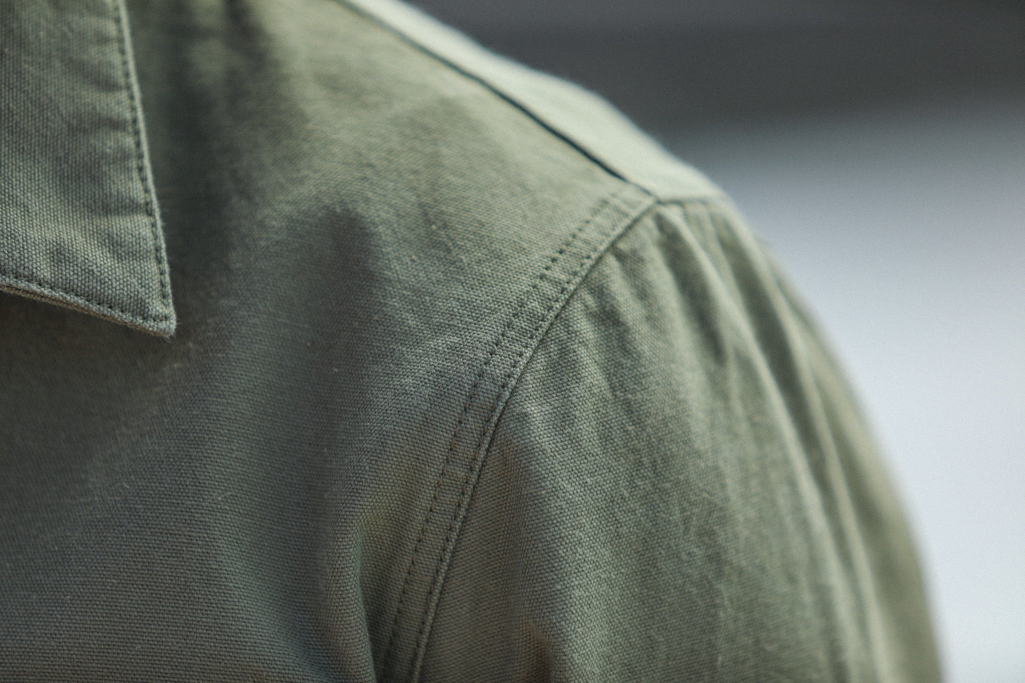 Veste Worker Canvas Japonais Khaki - New Fit