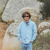 Chemise Denim Japonais Bleached - Modern Fit