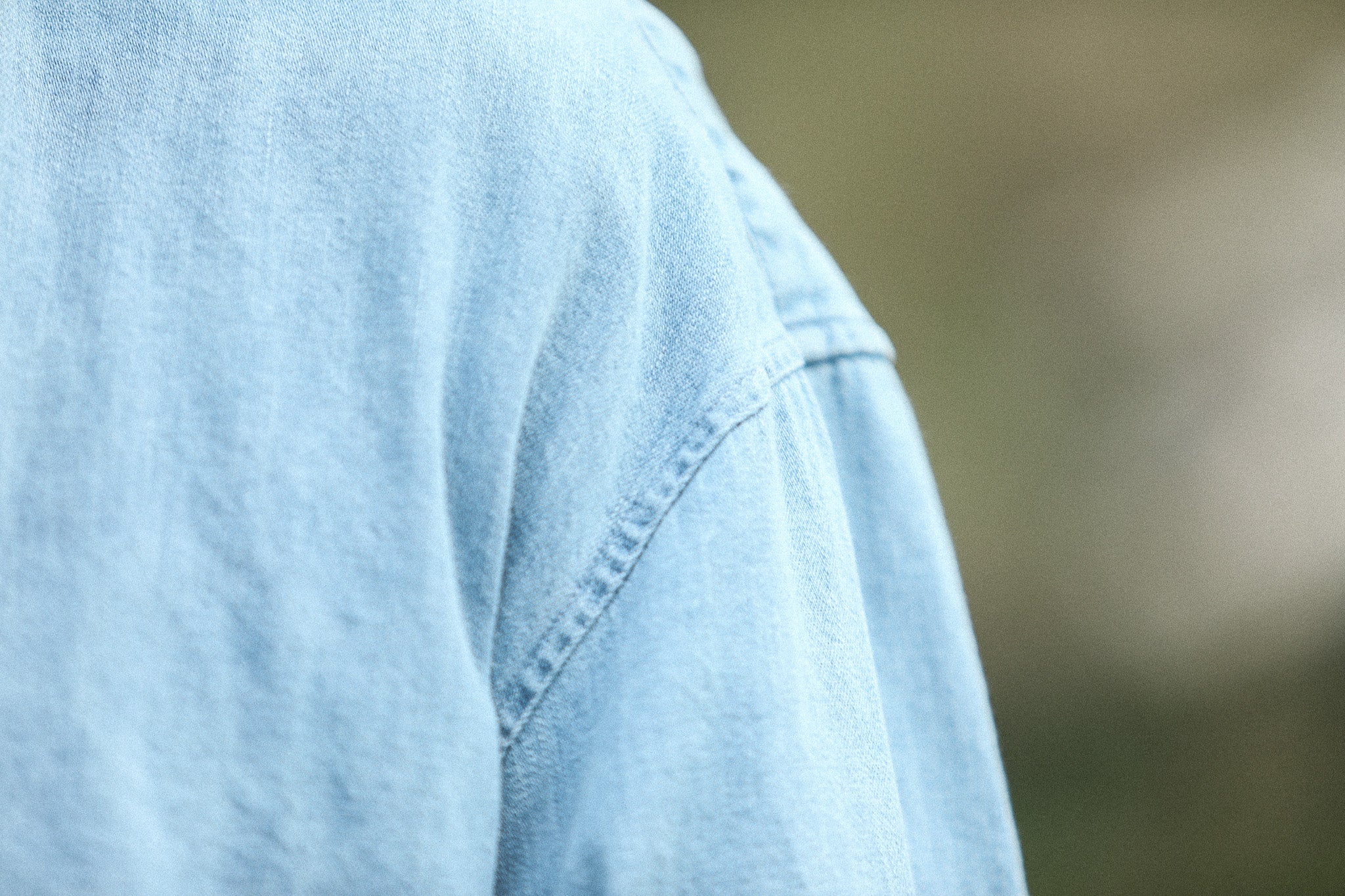 Chemise Denim Japonais Bleached - Modern Fit