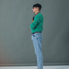 Jean Selvedge Blue Bleached - Tapered Fit