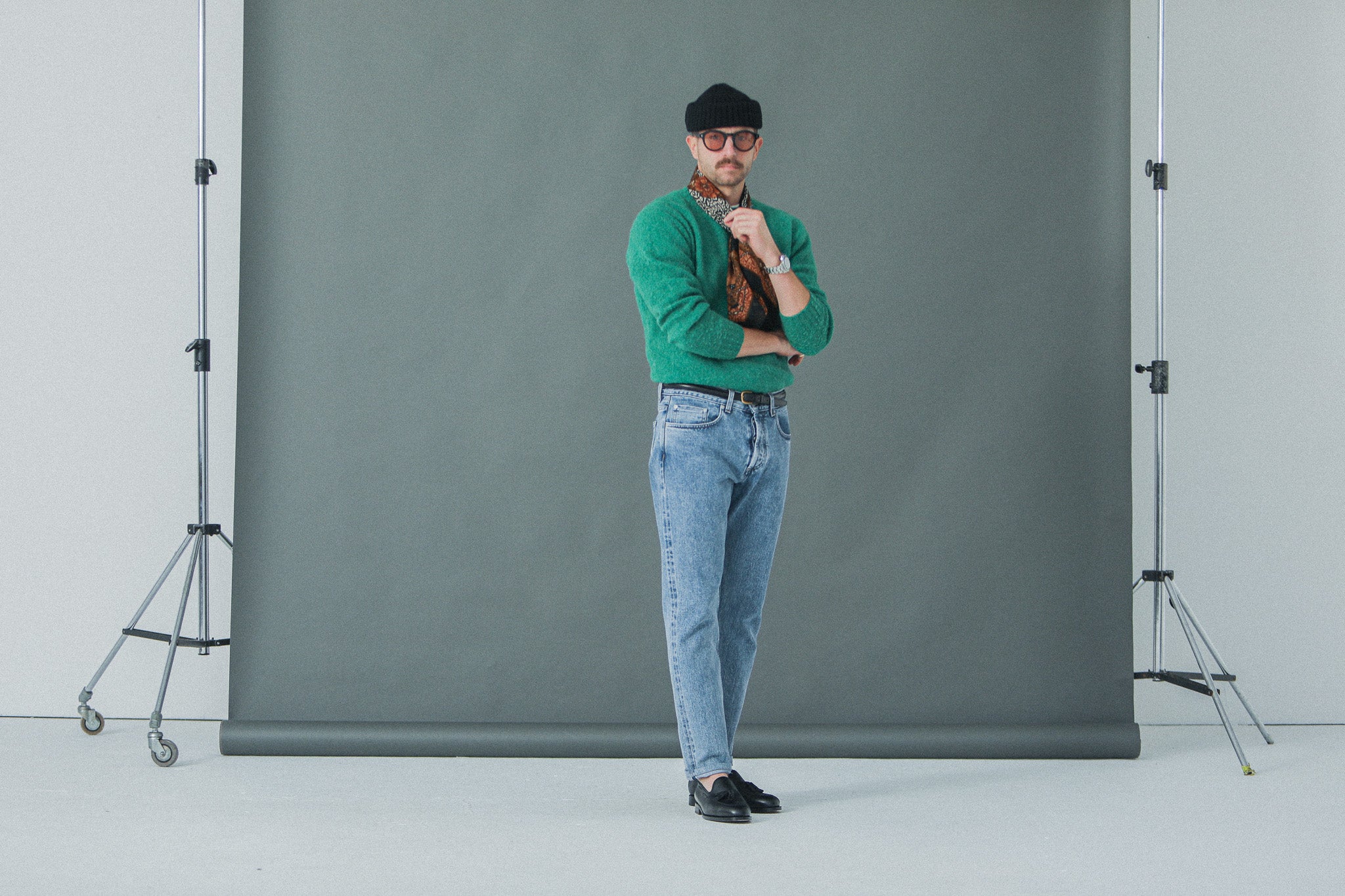 Jean Selvedge Blue Bleached - Tapered Fit