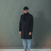 Manteau Long - Laine & Cachemire Navy