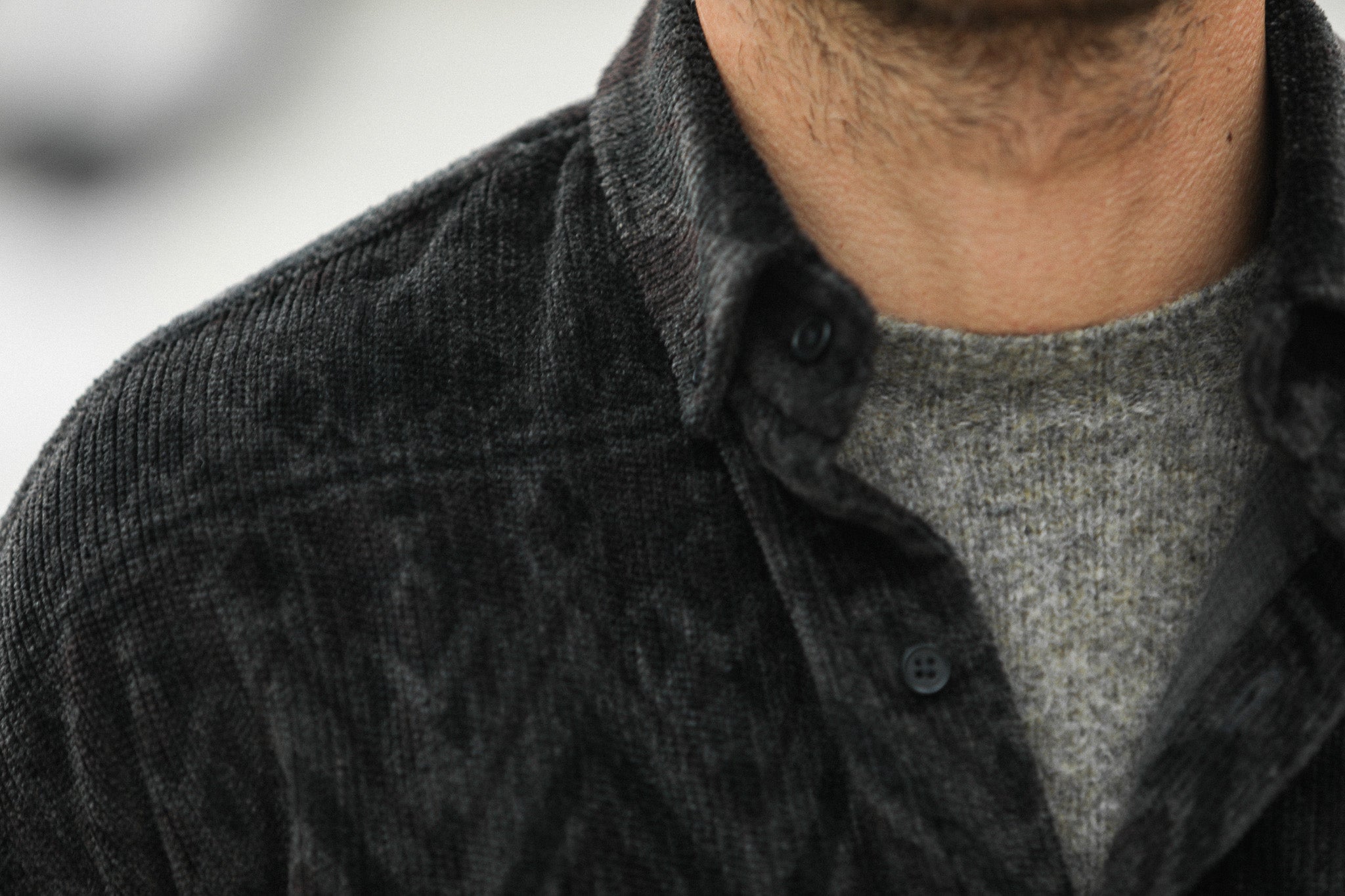Surchemise Japan Navajo Grey - New Modern Fit