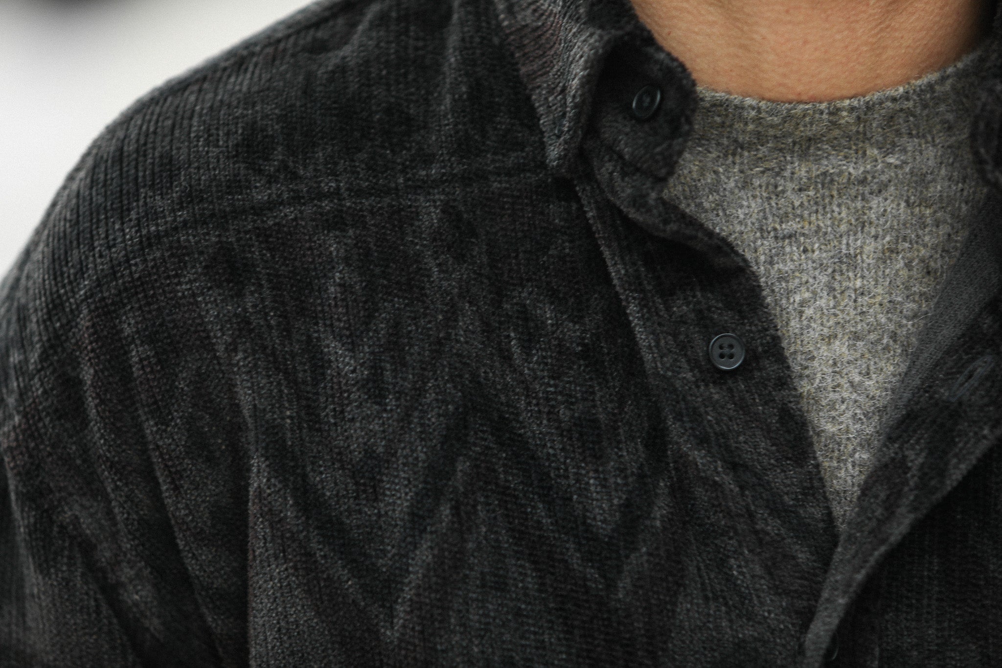 Surchemise Japan Navajo Grey - New Modern Fit