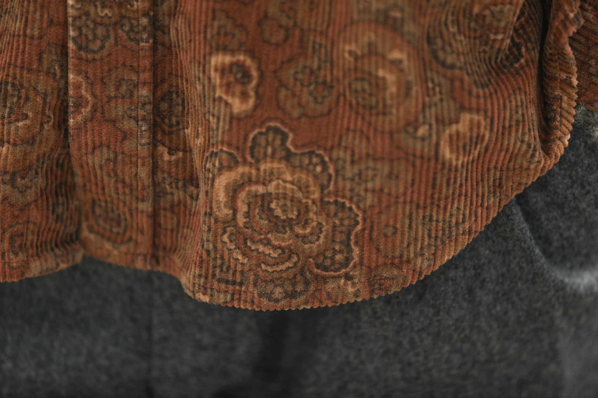 Surchemise Japan Paisley Rust - New Modern Fit