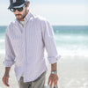 Chemise Oxford Stripes Red-Blue - Modern Fit