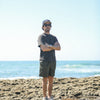 Beach Short - Leopard Japonais Khaki