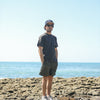 Beach Short - Leopard Japonais Khaki