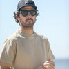 Tee-Shirt Confort Acid Wash Sand