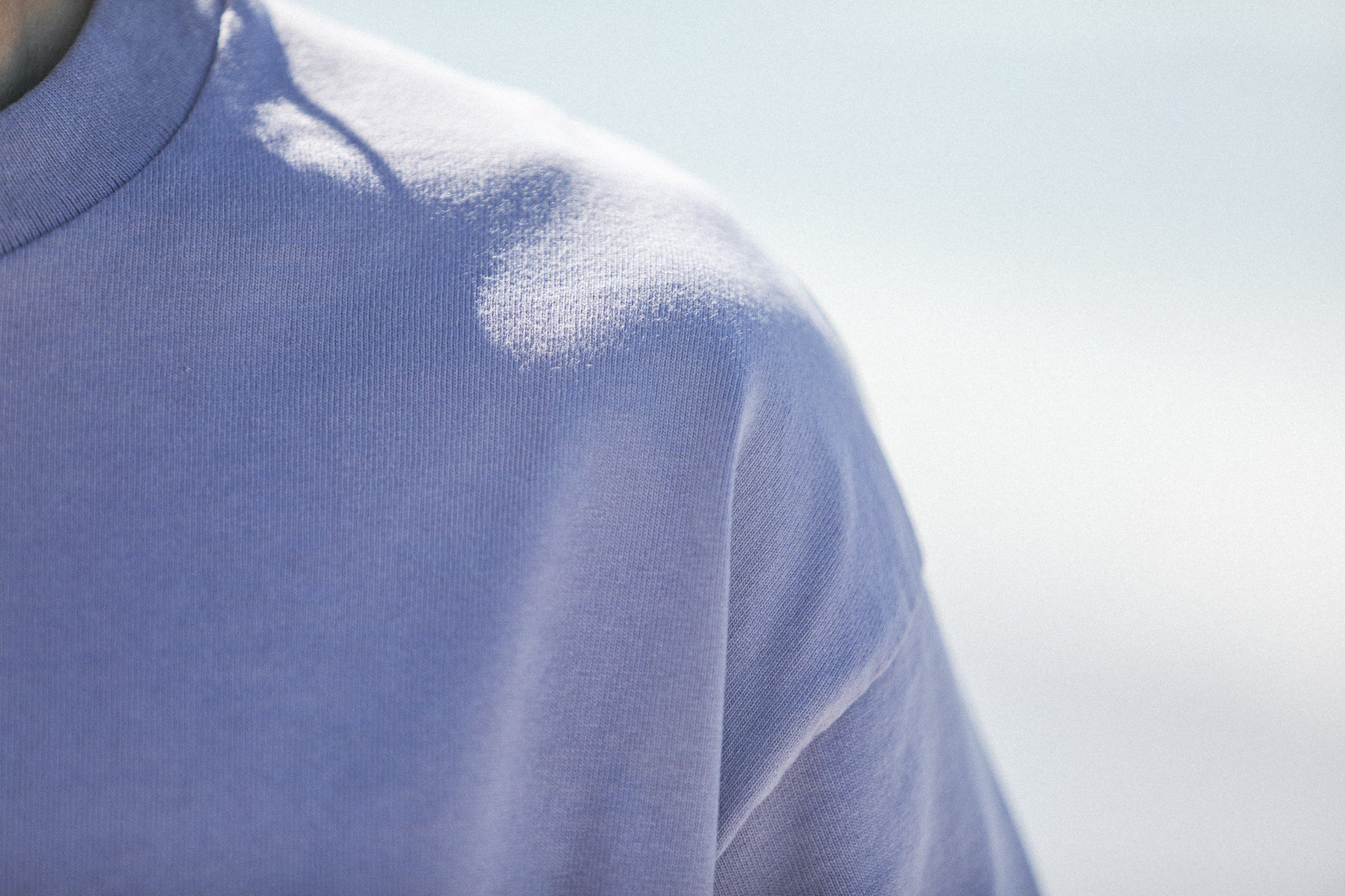 Tee-Shirt Oversize Acid Wash Lilac