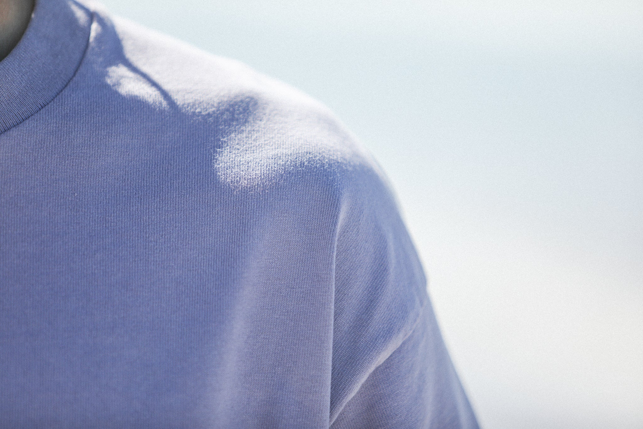 Tee-Shirt Oversize Acid Wash Lilac
