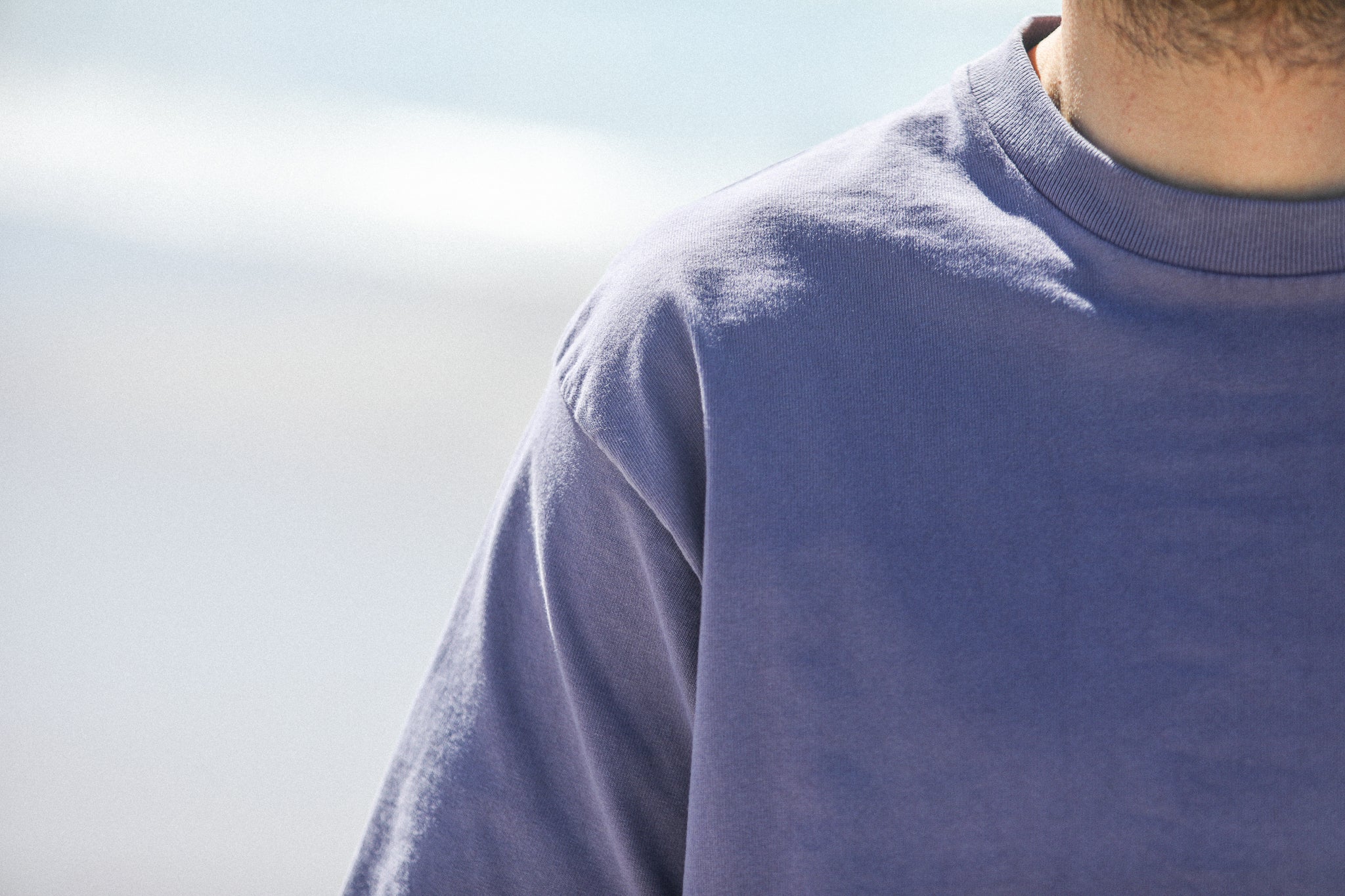 Tee-Shirt Oversize Acid Wash Violet 80