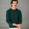 Pull Shetland "Shaggy" Vert Forêt