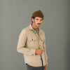 Surchemise Laine Mérinos Crème - New Fit