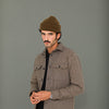 Surchemise Lambswool Pied de Poule New Fit